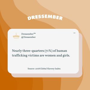 Image post by @dressember on Instagram