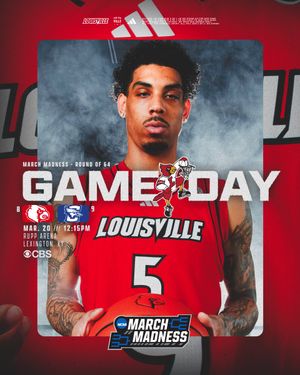 Image post by @LouisvilleMBB on Twitter