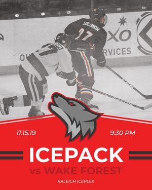 Image post by @ncstatehockey on Instagram