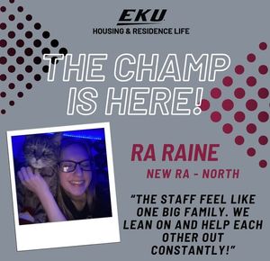 Image post by @EKUHousing on Facebook