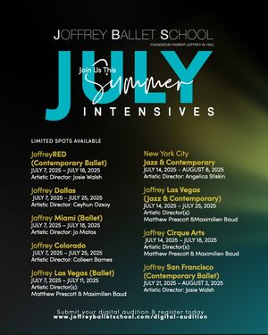 Image post by @joffreyschool on Instagram