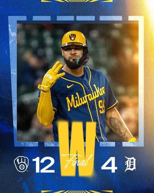 Image post by @brewers on Instagram