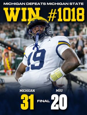 Image post by @michigan__football on Instagram