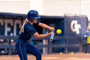 Image post by @GaTechSoftball on Twitter
