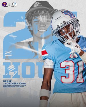 Image post by @drakebulldogsfb on Instagram