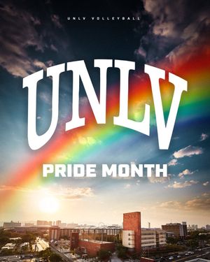 Image post by @UNLVvball on Twitter