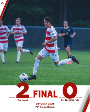 Image post by @cortlandsoccer on Instagram