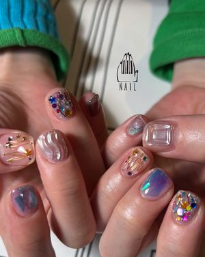 Image post by @111nail_omotesando on Instagram