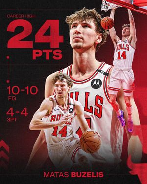Image post by @chicagobulls on Twitter
