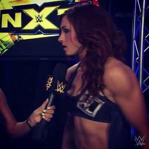 Image post by @beckylynchwwe on Instagram