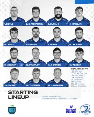 Image post by @leinsterrugby on Instagram