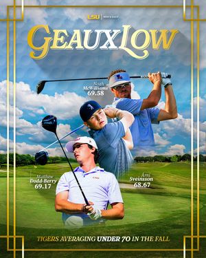 Image post by @lsumensgolf on Instagram