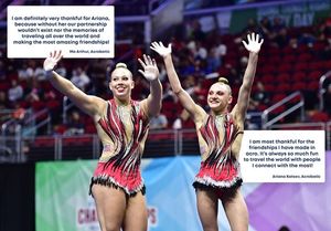 Image post by @USAGymnastics on Facebook
