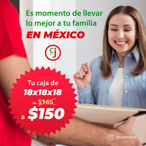 Image post by @cjexpress.paqueteria on Facebook