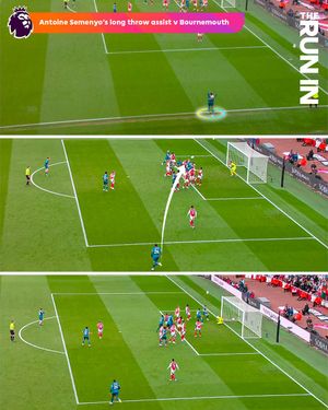 Image post by @premierleague on Twitter/X