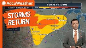 Video post by @accuweather on YouTube