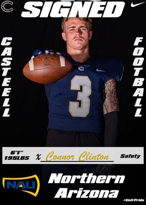 Image post by @CasteelFootball on Twitter