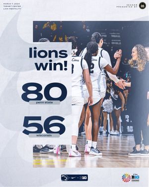 Image post by @PennStateWBB on Twitter