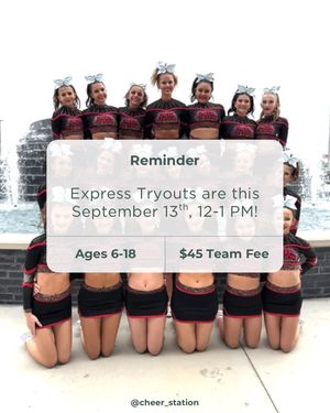 Image post by @cheer_station on Instagram