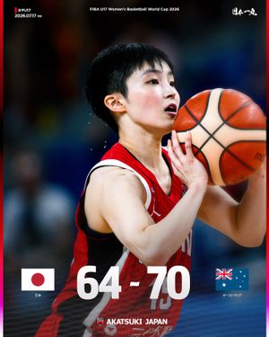 Image post by @japan_basketball on Instagram