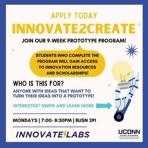 Image post by @uconninnovate on Instagram