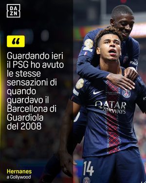 Image post by @dazn_it on Instagram