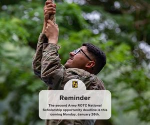Image post by @armyrotc on Instagram