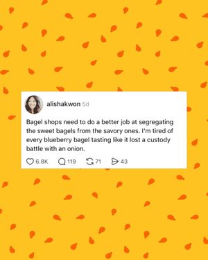 Image post by @bagelfest on Instagram