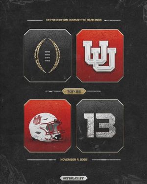 Image post by @CollegeFootballPlayoff on Facebook
