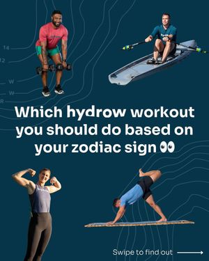 Image post by @hydrow on Instagram