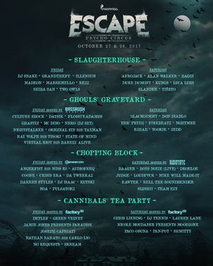 Image post by @EscapeHalloween on Twitter