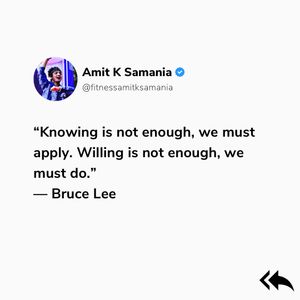 Image post by @fitnessamitksamania on Instagram