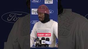 Video post by @nygiants on YouTube