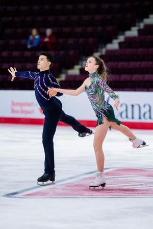 Image post by @patinageqc on Facebook