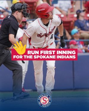 Image post by @spokaneindiansbaseball on Instagram