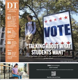 Image post by @thedailytexan on Twitter