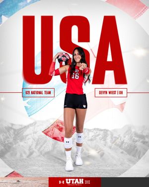 Image post by @utahvolleyball on Instagram