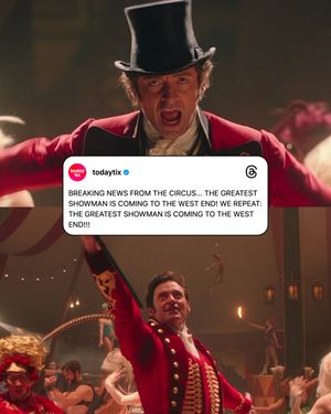 Image post by @todaytix on Instagram
