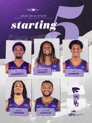 Image post by @KStateMBB on Twitter