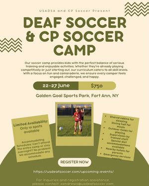 Image post by @usadeafsoccer on Instagram