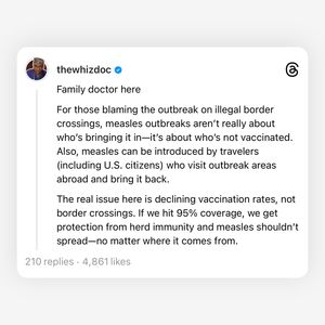 Image post by @thewhizdoc on Instagram