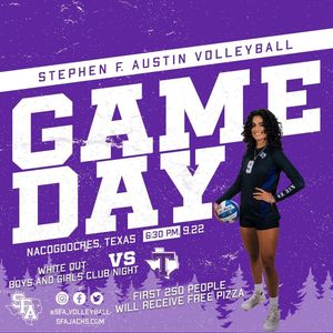 Image post by @sfa_volleyball on Instagram