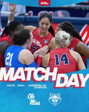Image post by @olemissvb on Instagram