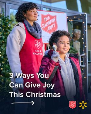 Image post by @salvationarmyus on Instagram