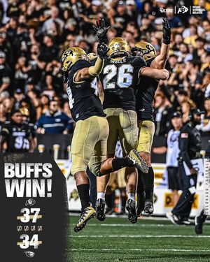 Image post by @cubuffsfootball on Facebook