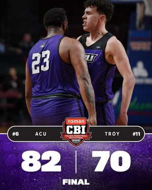 Image post by @ACU_MBB on Twitter