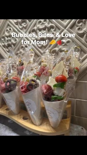 Video post by @Charcuterie Cones and Cups To Go on Facebook