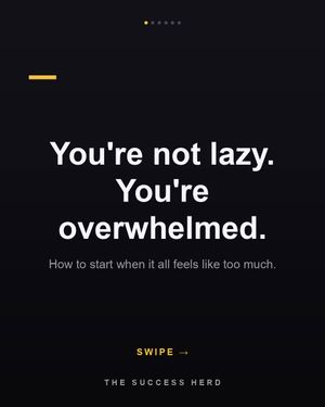 Image post by @thesuccessherd on Instagram