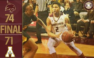Image post by @TXStateMBB on Twitter