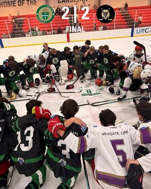 Image post by @raleighcatholicpuck on Instagram